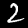 2D Input Digit 2