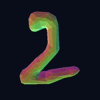 Digit 2 Mesh