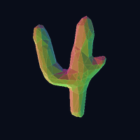Digit 4 Mesh