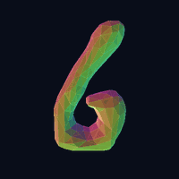 Digit 6 Mesh